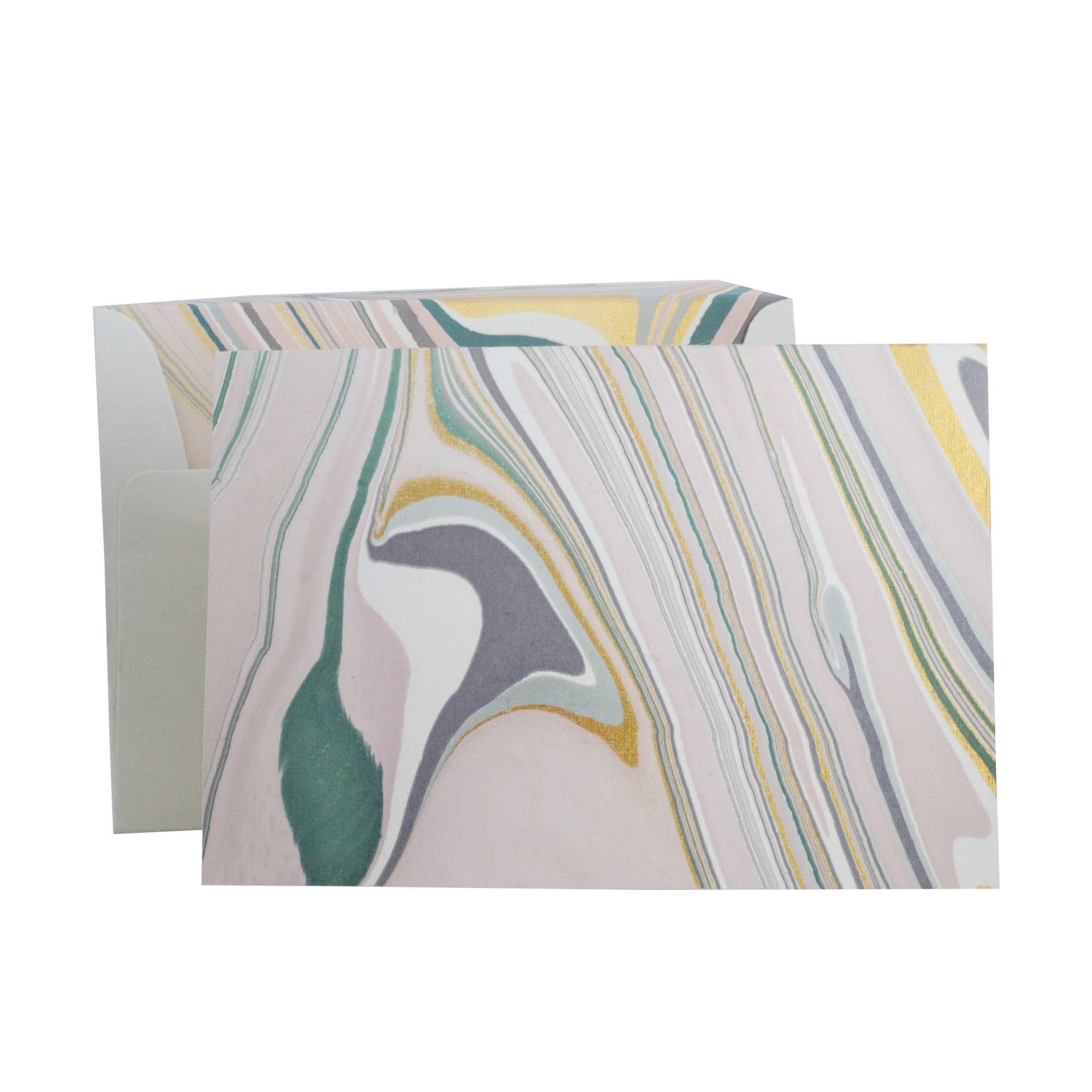 Rose Gold Greeting Card