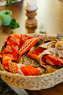 Kantha Infinity Scarf