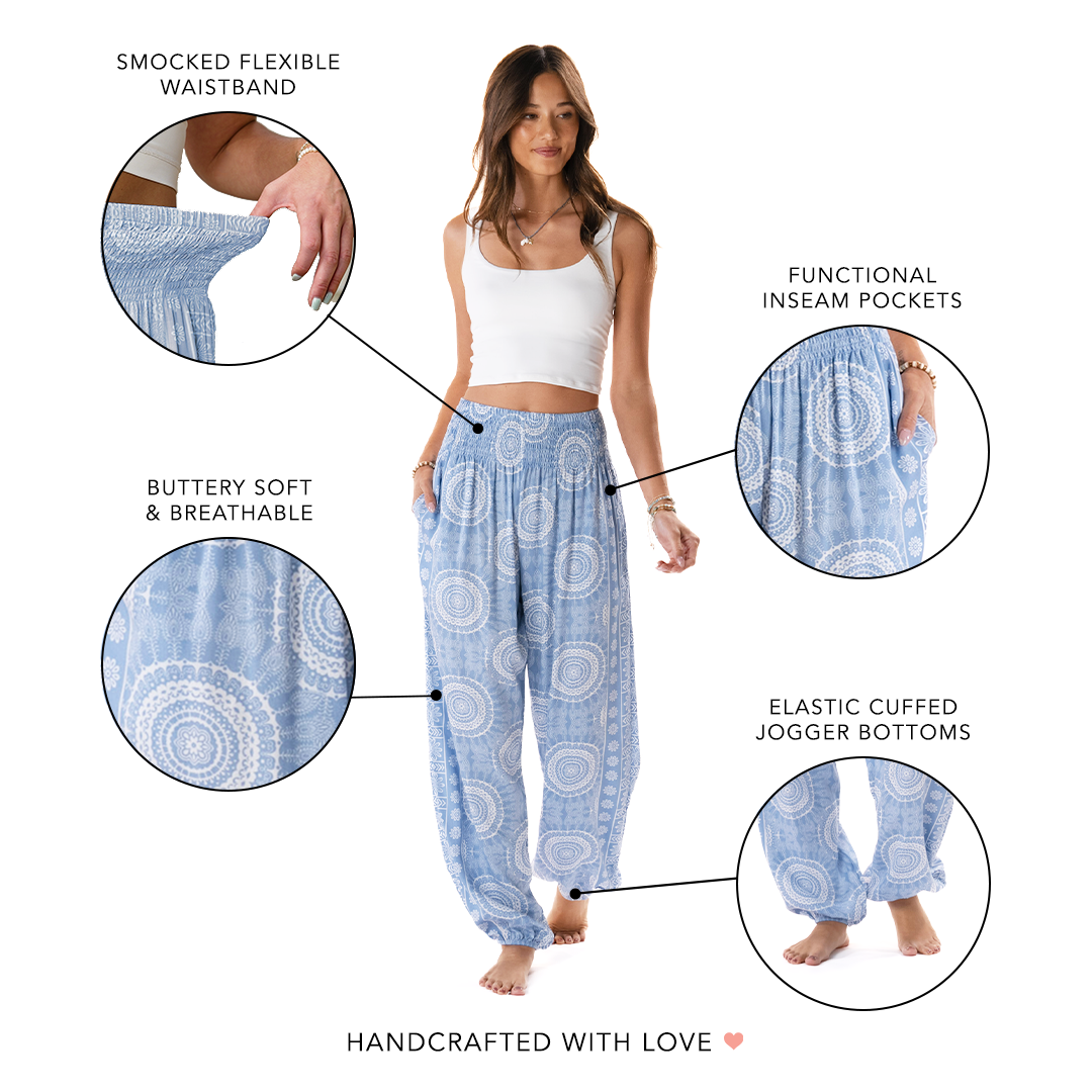 Sardinia Harem Pants with Pockets