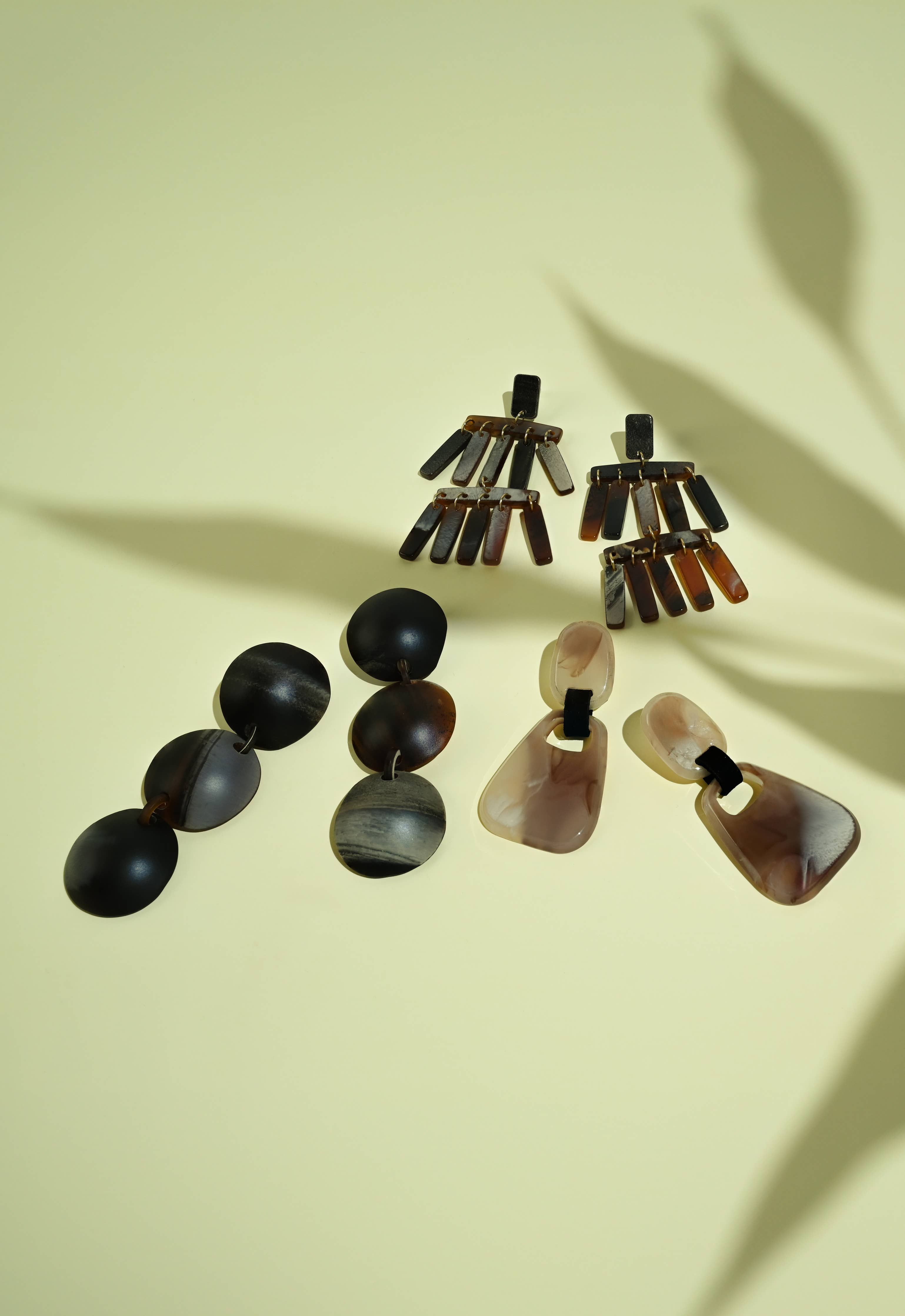 Terra Drop Statement Earrings