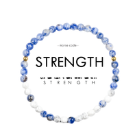Morse Code Bracelet Extended Size | STRENGTH