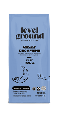 Decaf Colombian Dark Roast Coffee Level Ground