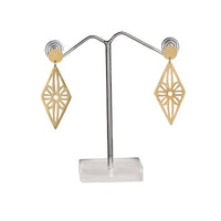 Diamond Cutout Earrings