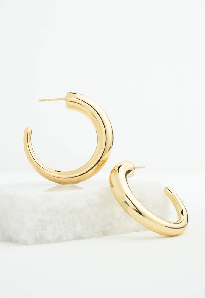 Golden Grace Hoops