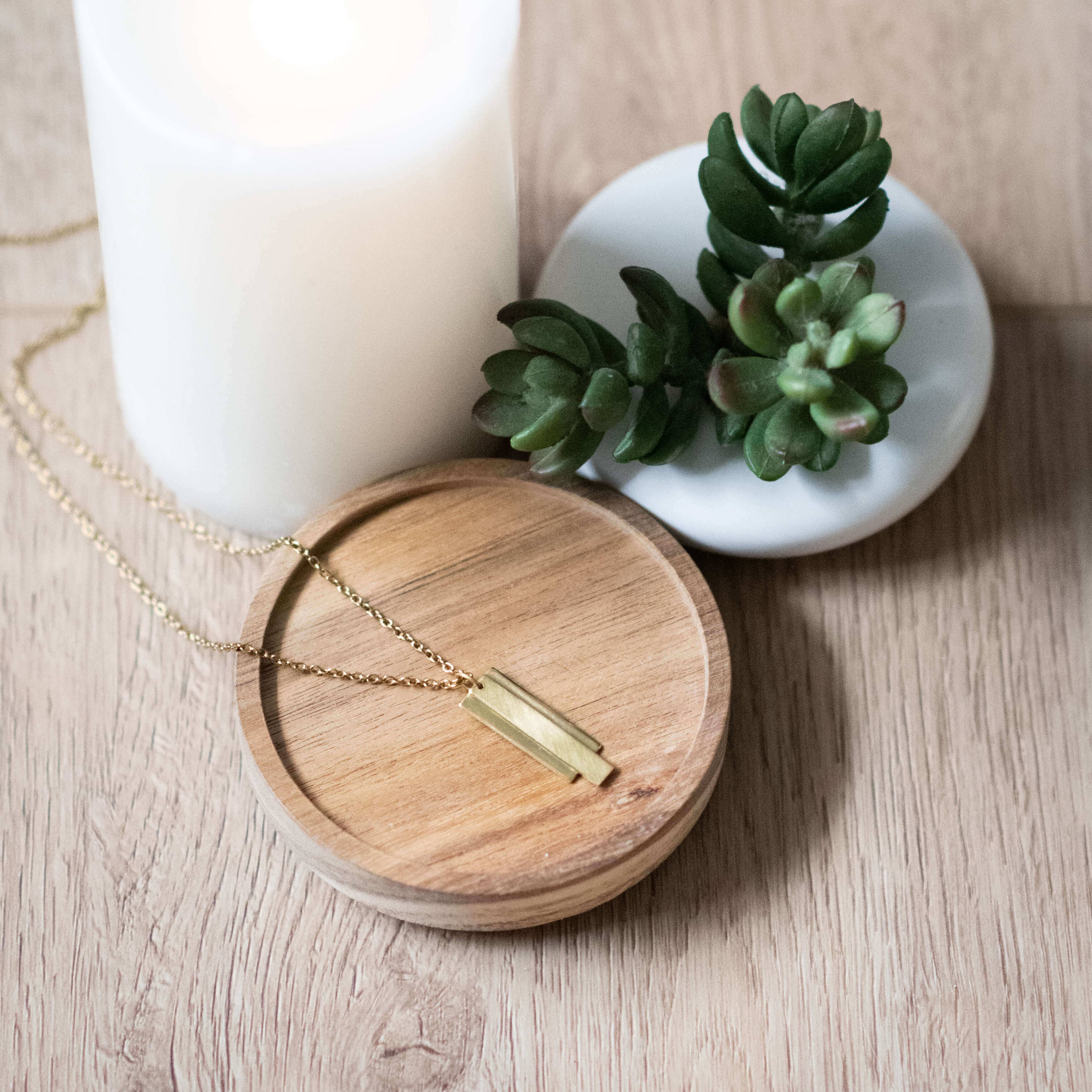 Honor Charm Necklace