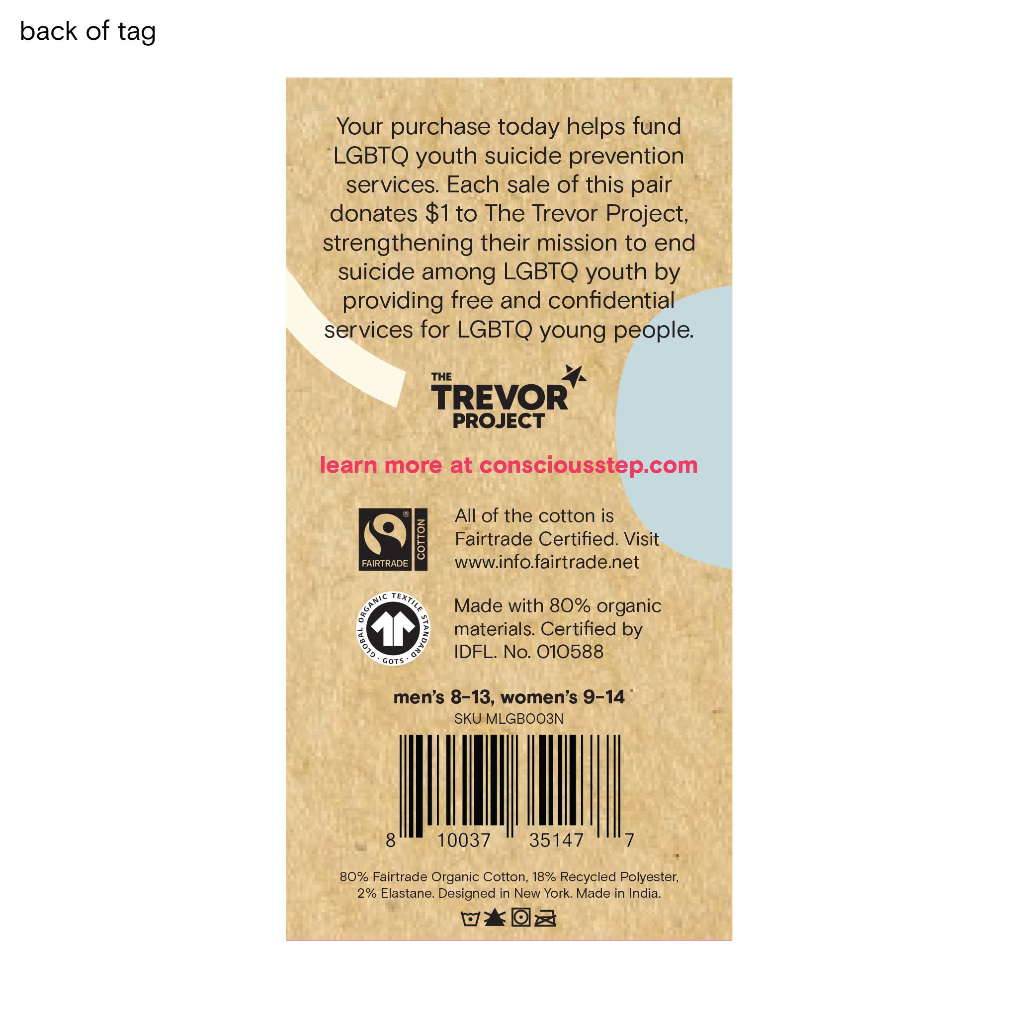 Socks that Save LGBTQ Lives (Blue Popsicles)