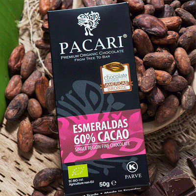 Esmeraldas 60% Organic Chocolate Bar - Ethical Trade Co