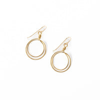 Zomi Circles of Unity Earrings in 14k Gold Filled/Brass