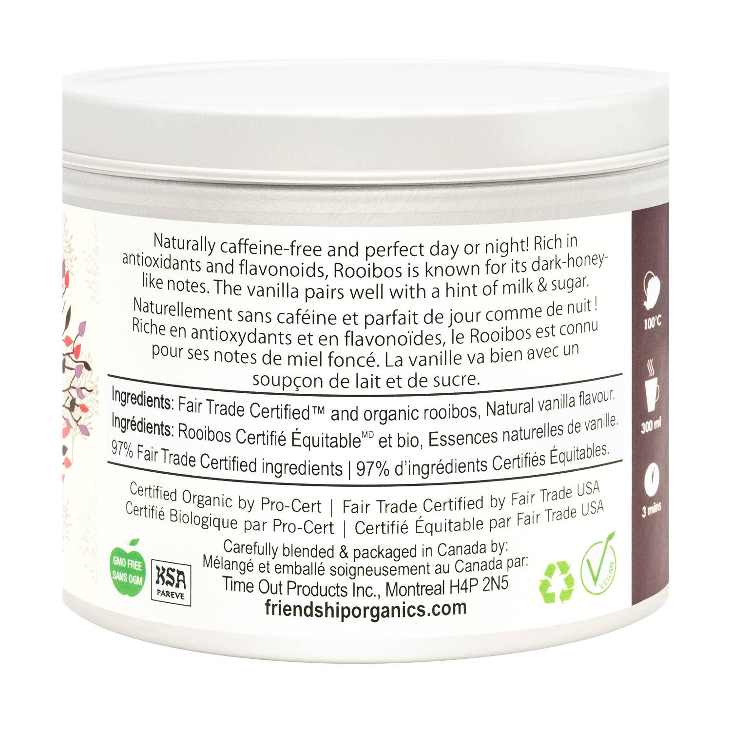 Vanilla Rooibos Herbal Tea