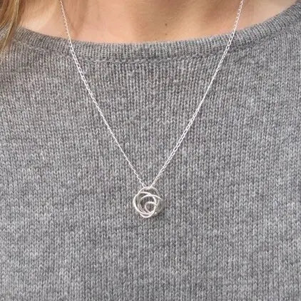 Beautiful Mess Sterling Necklace