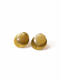 Fair Anita Horn Disc Ear Jacket Studs - Ethical Trade Co