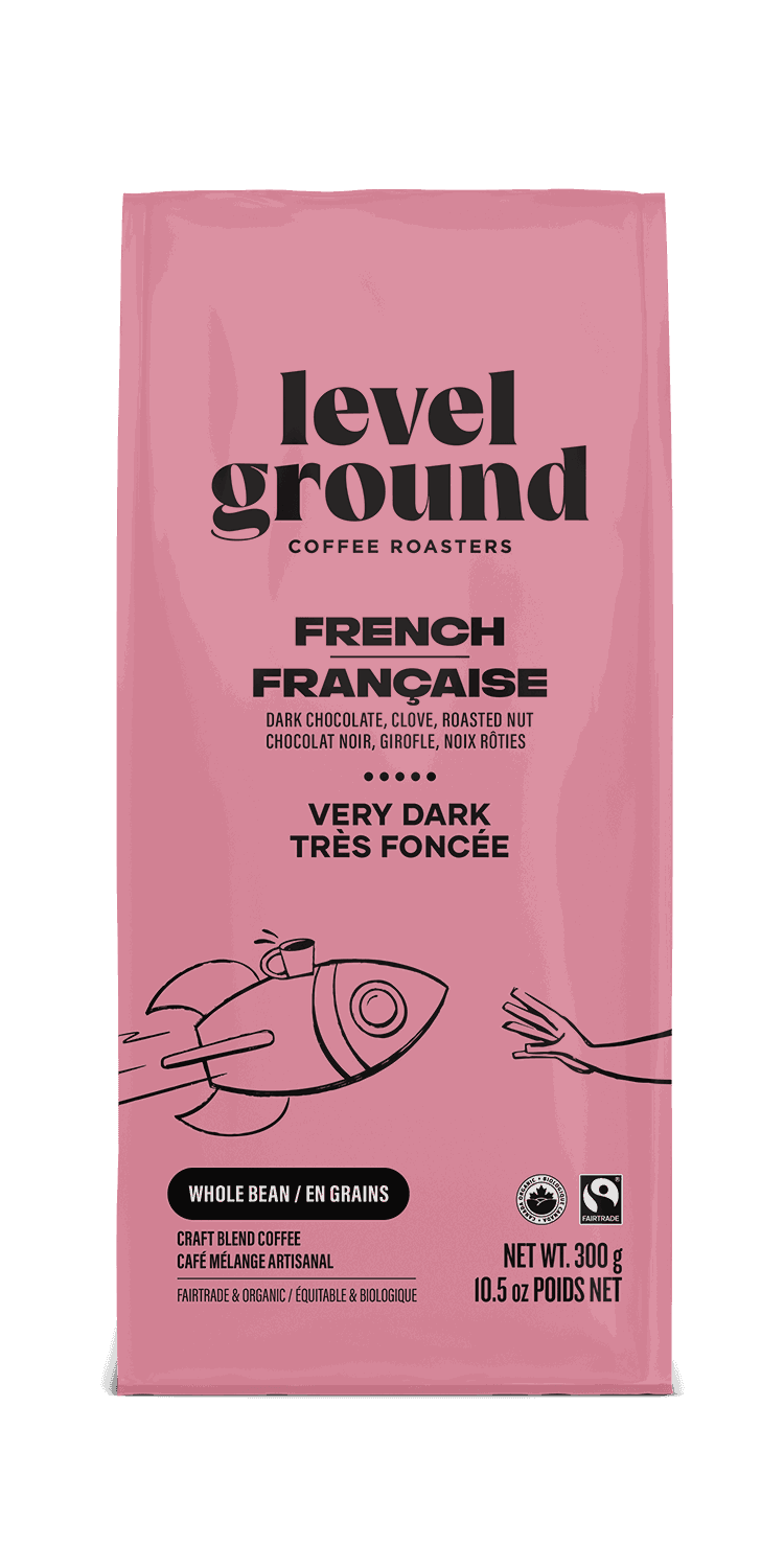 French Roast Coffee Level Ground