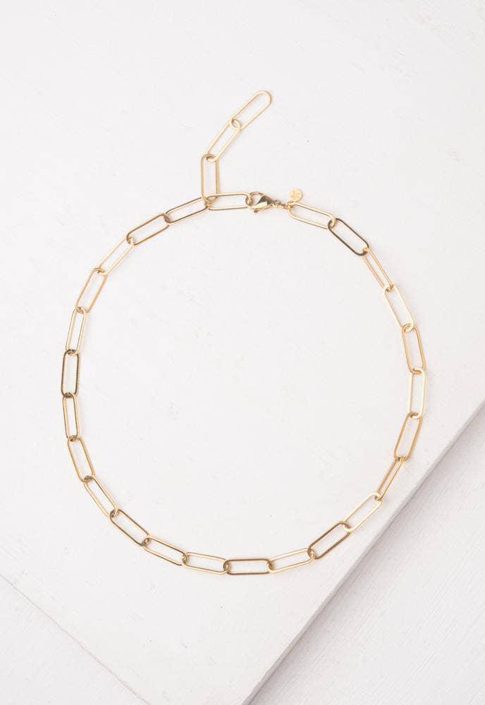 Georgie Gold Chain Necklace - Ethical Trade Co
