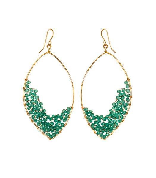 Gold Drop Earrings - Ethical Trade Co