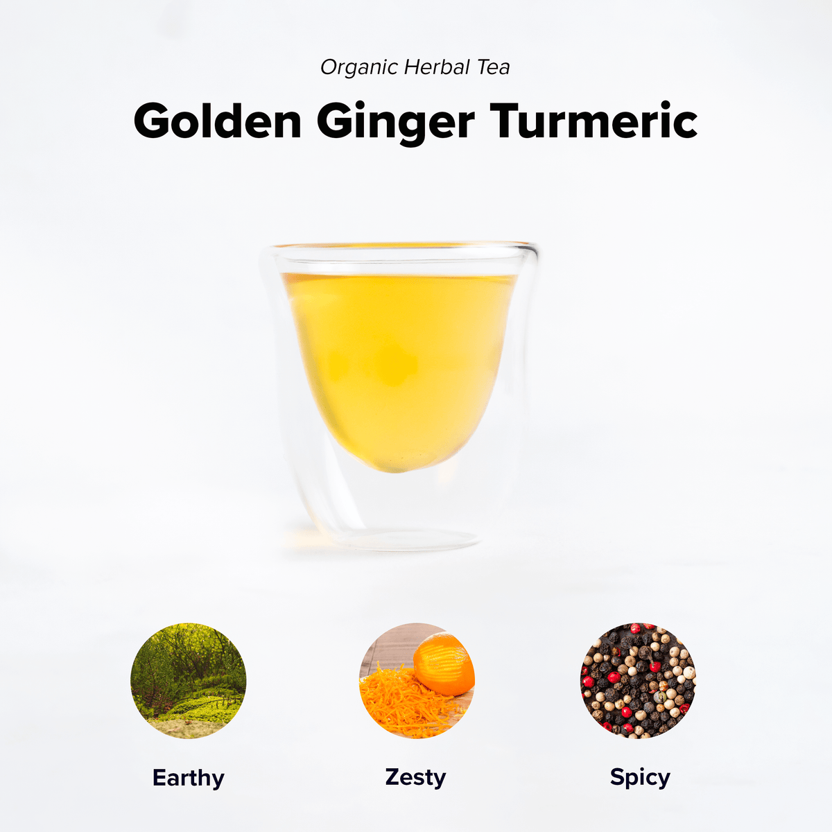 Golden Turmeric Ginger Loose Tea