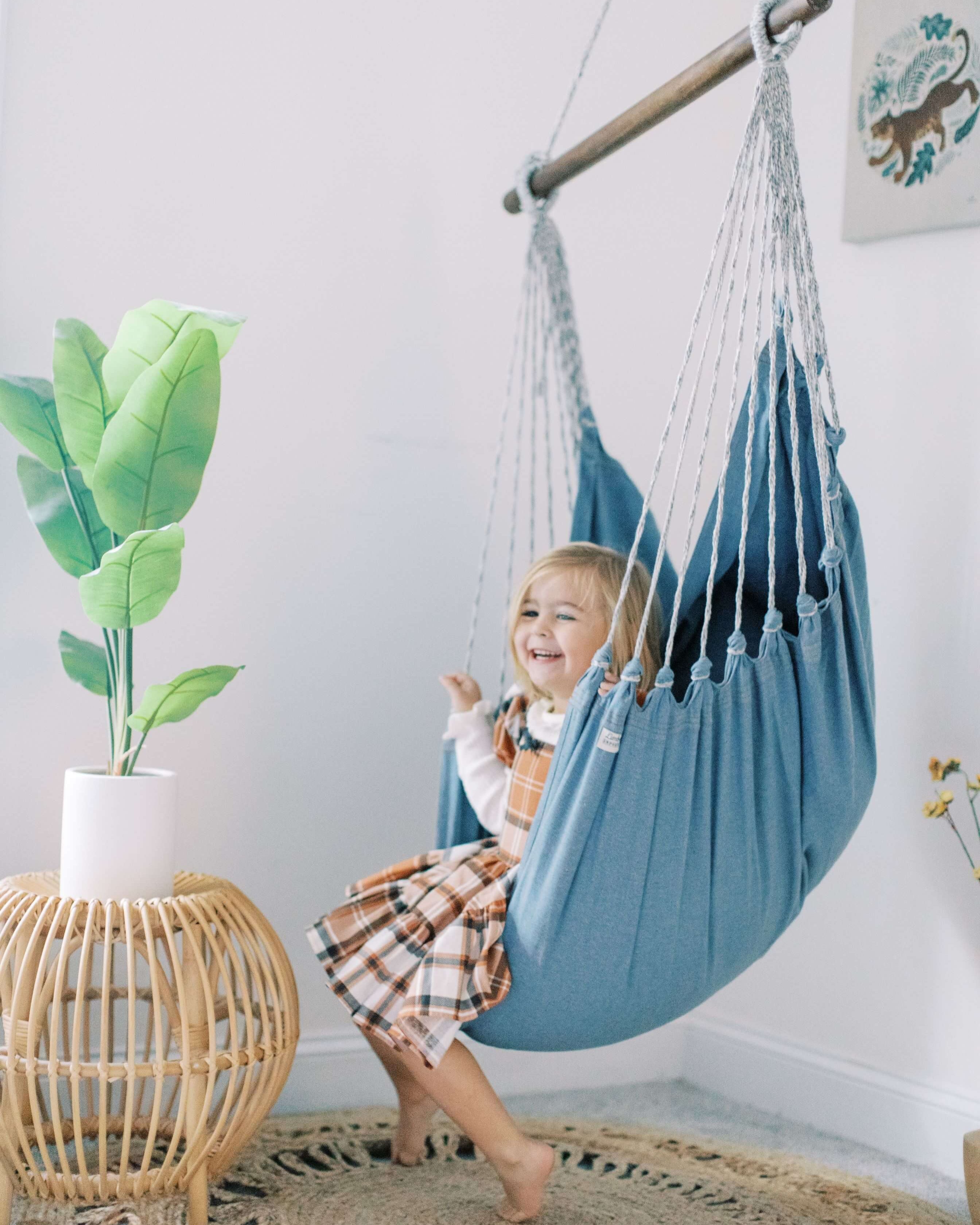 Junior Blue Jeans Hammock Chair Swing | DENIM Jr.