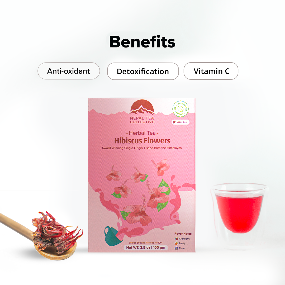 Hibiscus Flowers Loose Tea