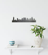 Nashville Skyline Metal Art Small