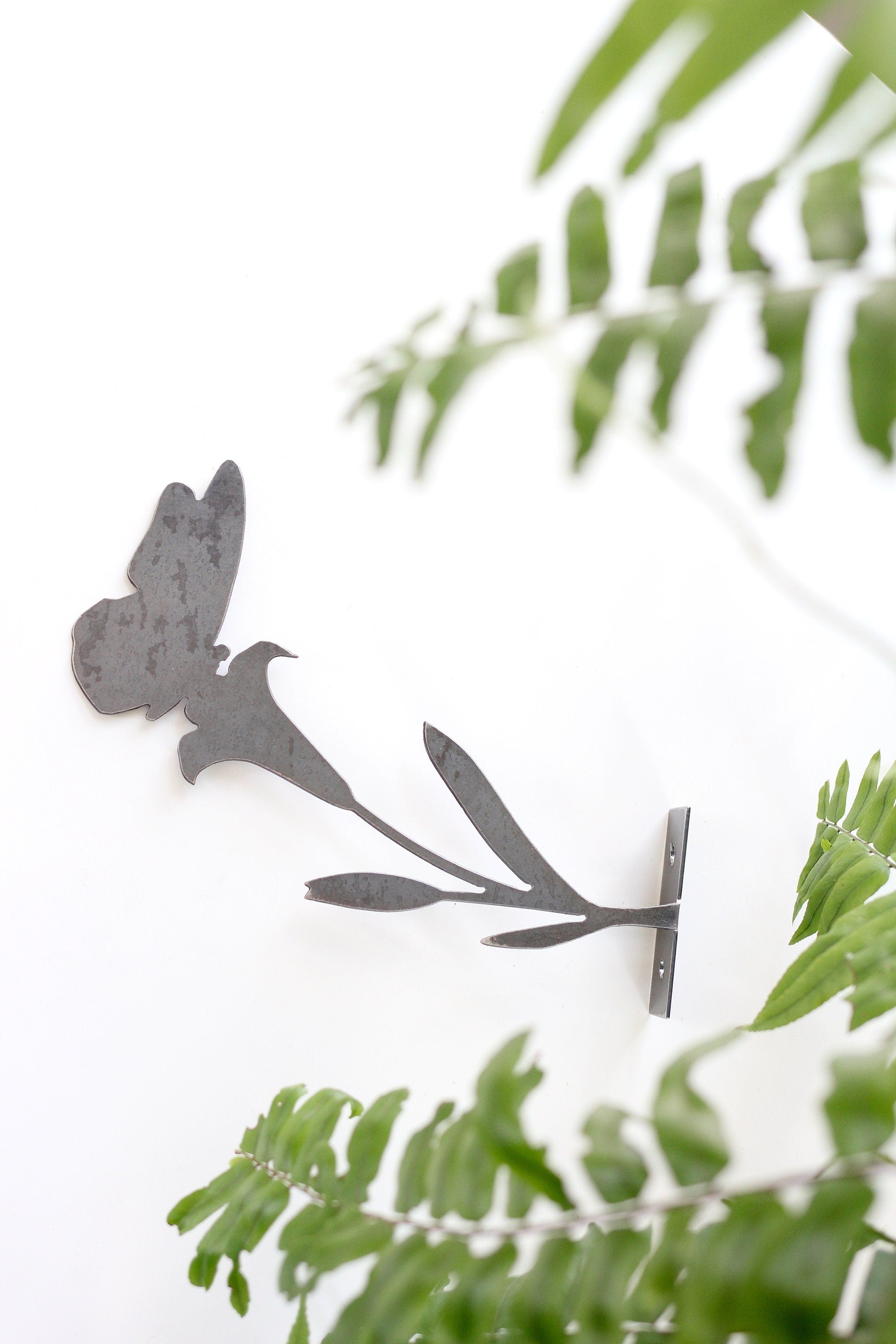 Butterfly Flower Statue