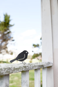 Metal Bird Statue - Chickadee