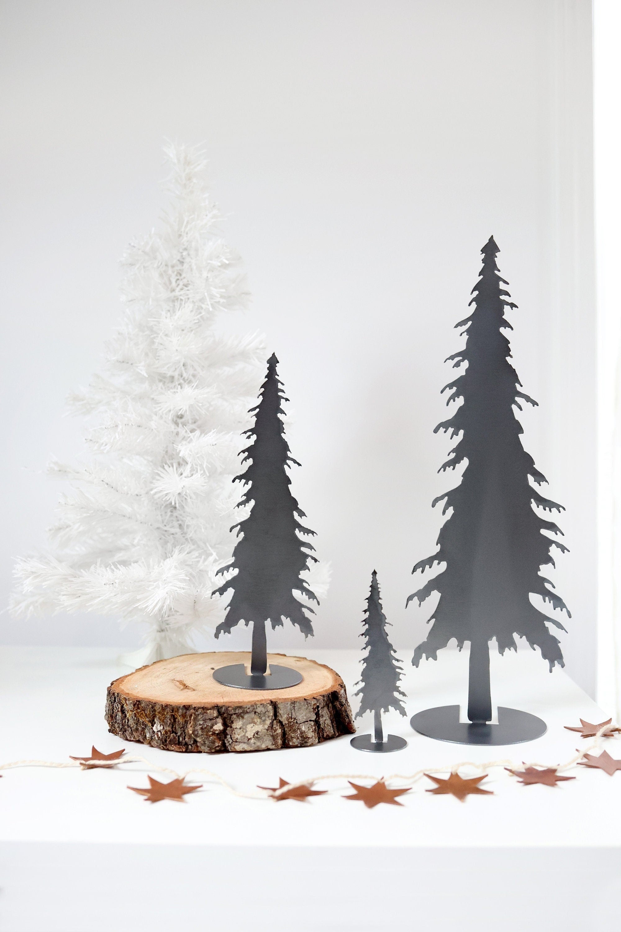 Evergreen Tree Silhouette - Medium
