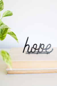 Hope Word Sign
