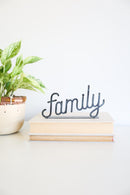 Family Word Sign