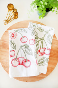 Cherry Tea Towel
