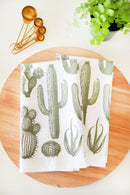 Cactus Tea Towel