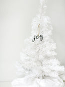 Joy Christmas Ornament