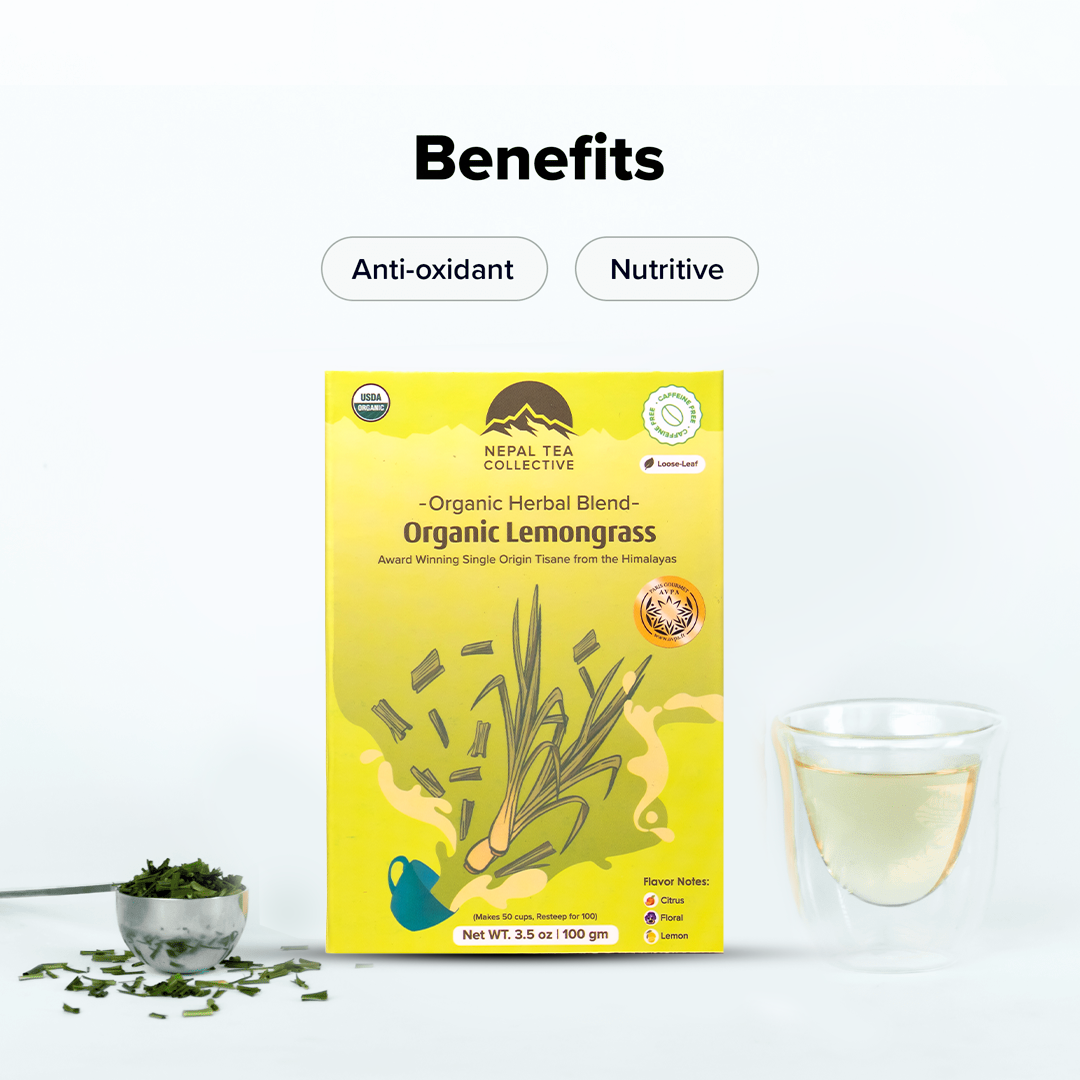 Organic Lemongrass Loose Tea