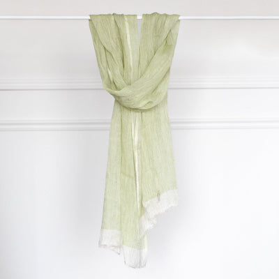Mariam Handwoven Linen Scarf