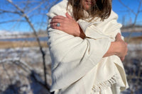 Mechot Handwoven Ethiopian Cotton Throw Blanket