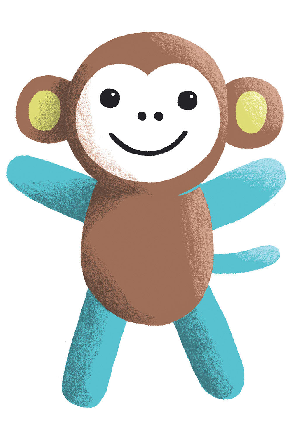 Mel the Monkey - Organic Monkey Stuffed Animal