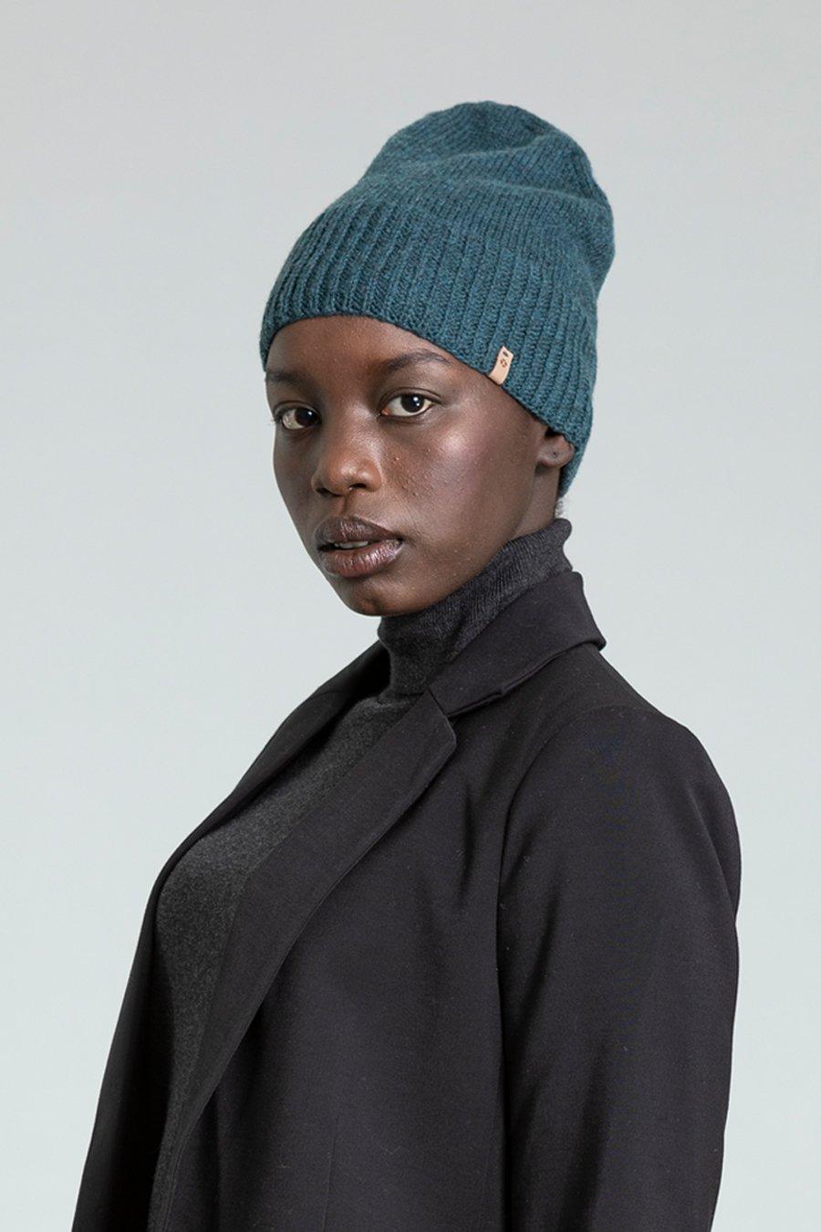 Merino Edge Rib Hat - Ethical Trade Co