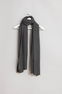 Merino Edge Rib Scarf - Ethical Trade Co