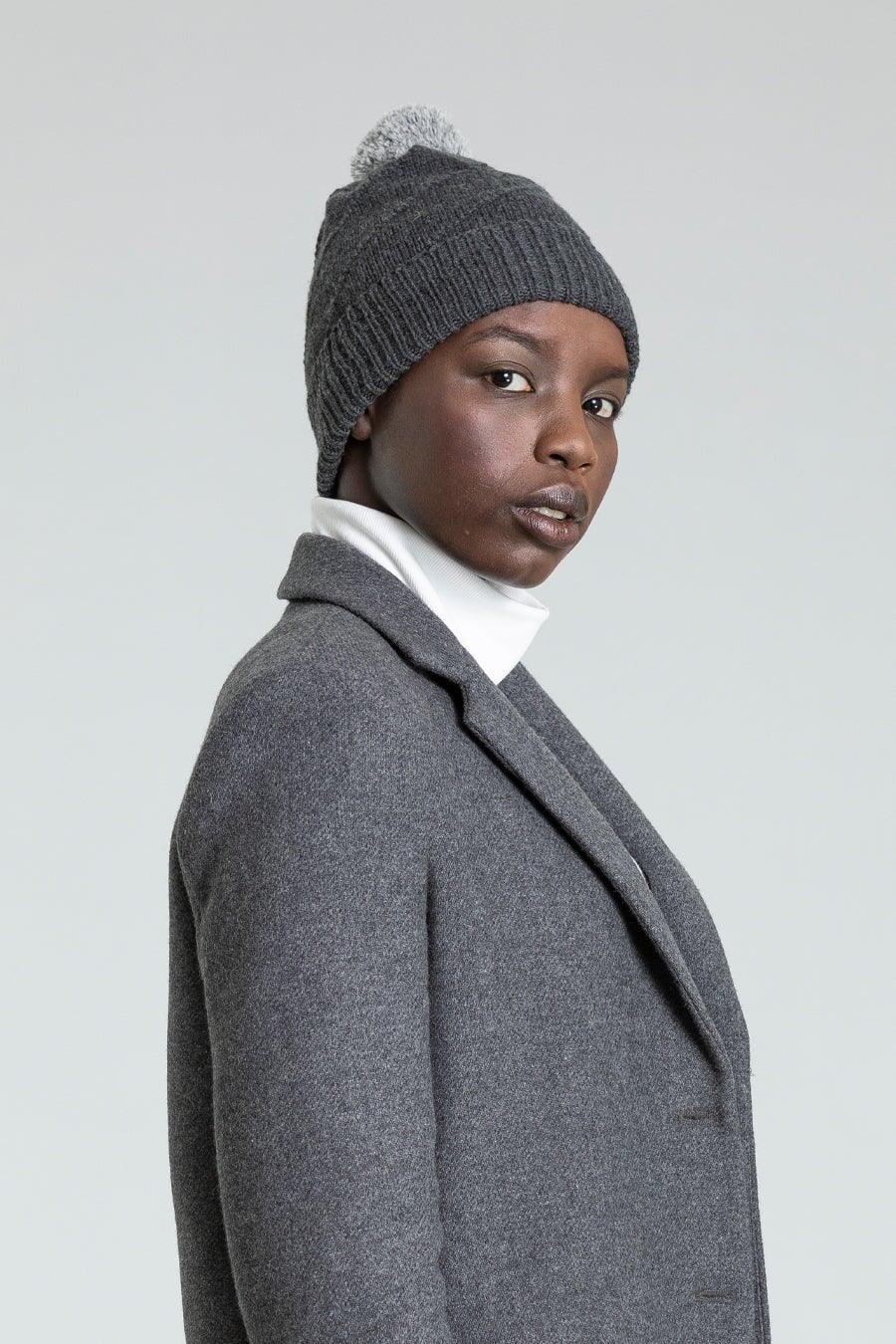 Merino Pom Pom Hat - Ethical Trade Co