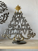 Metal Christmas Tree - Ethical Trade Co