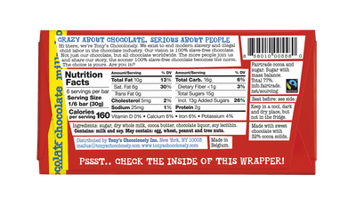 Milk Chocolate 32% - Ethical Trade Co