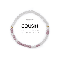 Morse Code Bracelet l COUSIN - Ethical Trade Co
