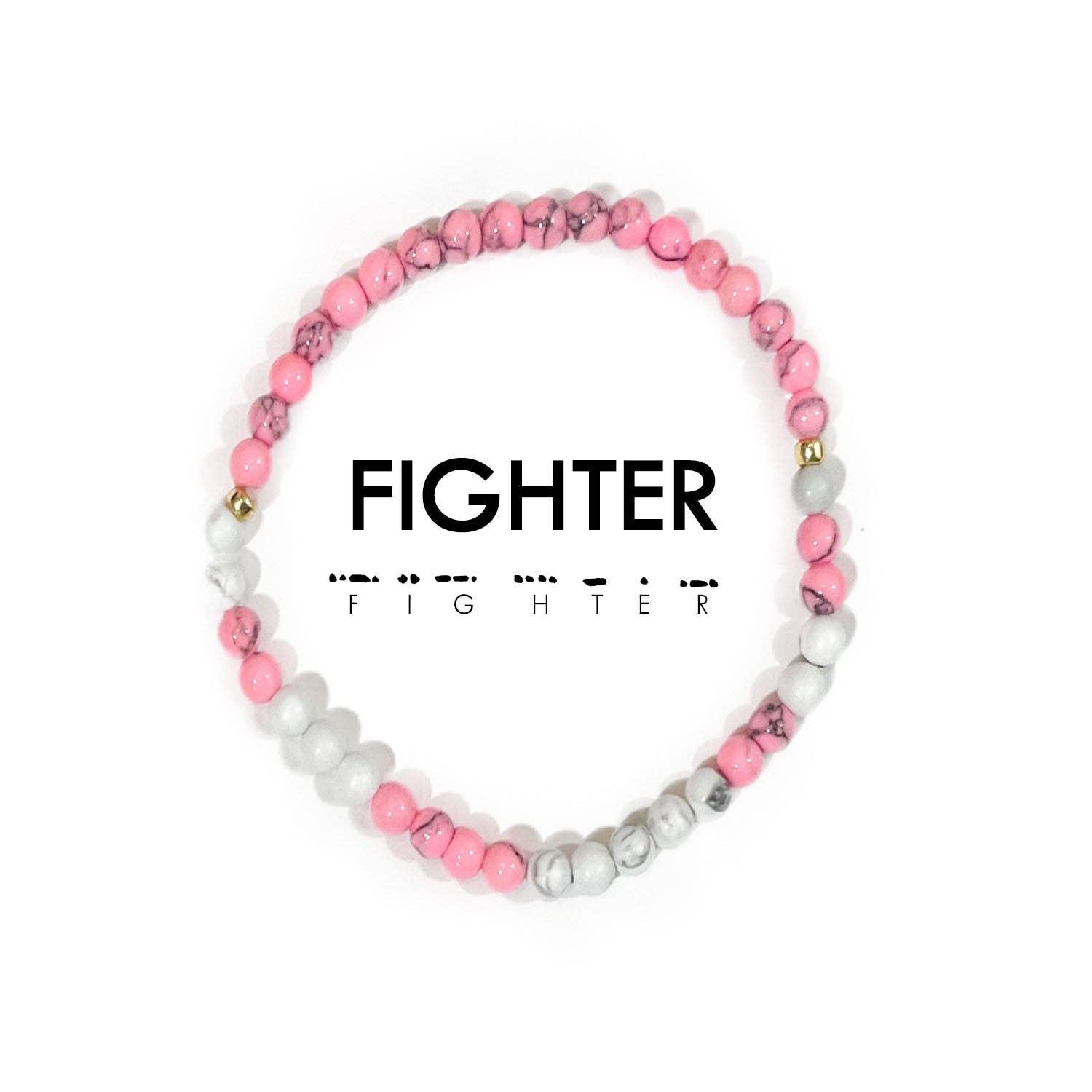 Morse Code Bracelet | FIGHTER - Ethical Trade Co