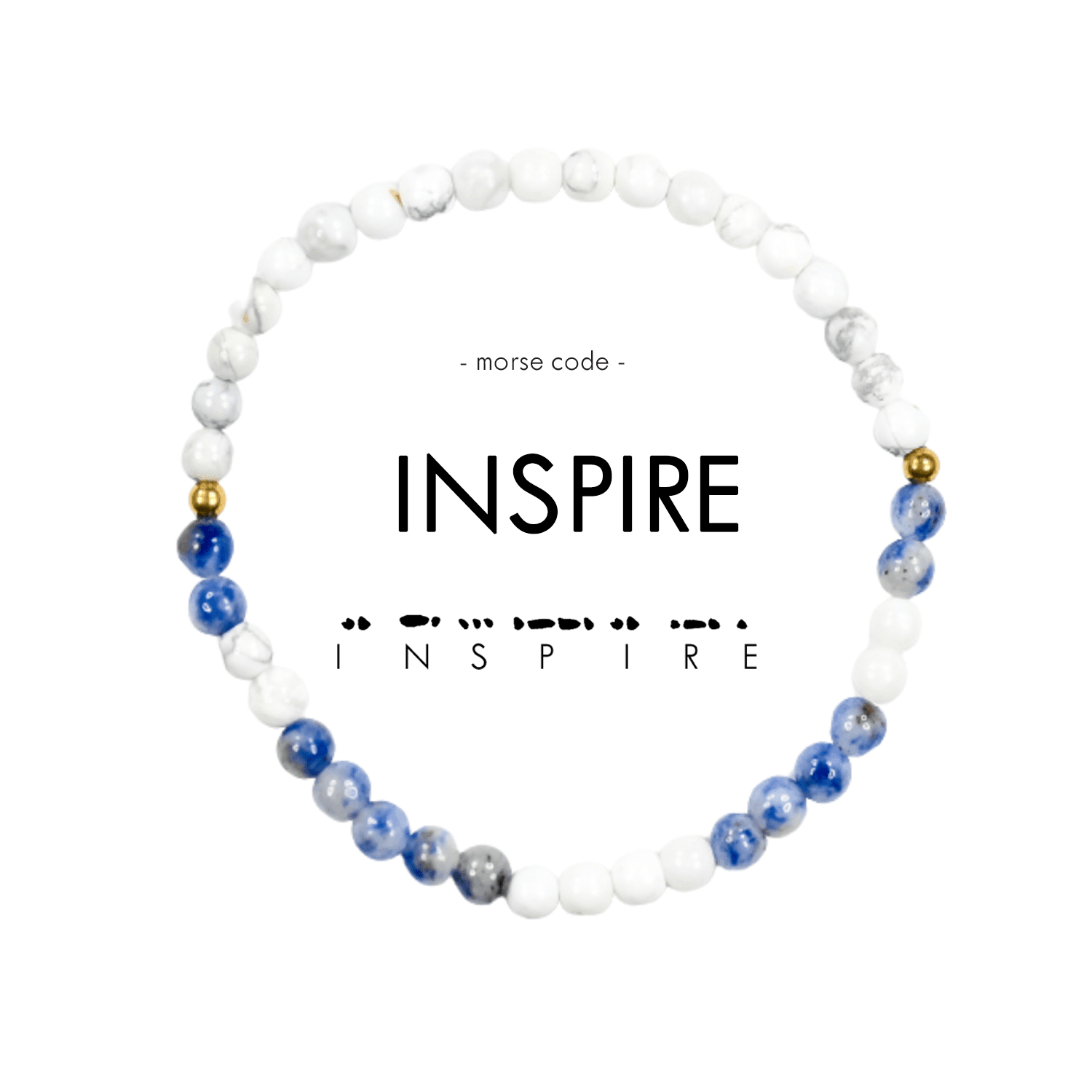 Morse Code Bracelet | INSPIRE - Ethical Trade Co