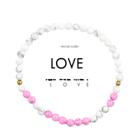 Morse Code Bracelet | LOVE - Ethical Trade Co