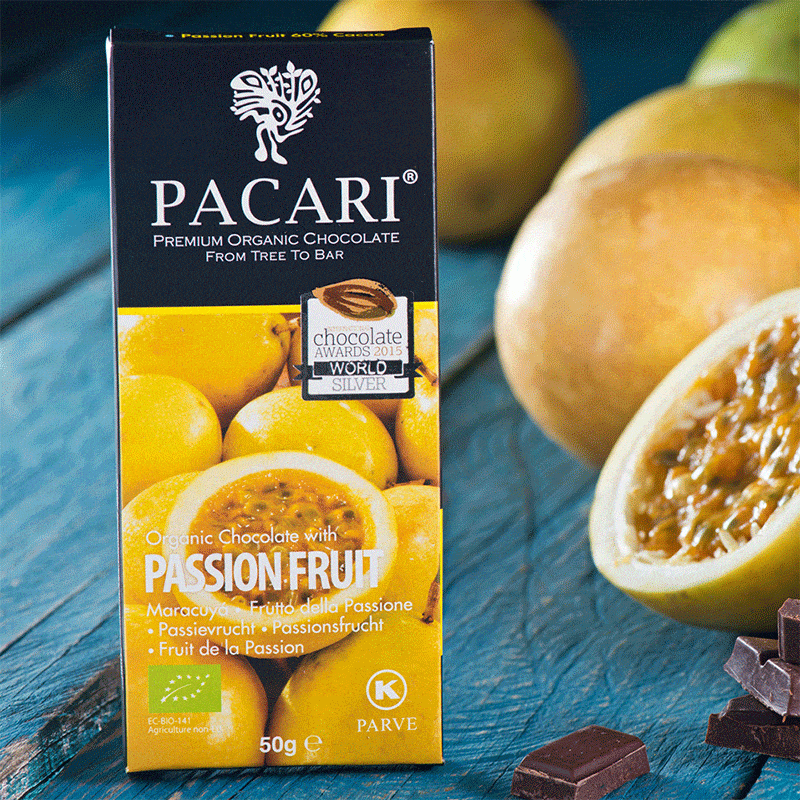 Passion Fruit Organic Chocolate Bar - Ethical Trade Co
