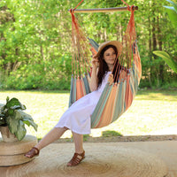 Colorful Pink and Blue Hammock Chair Swing | PASTEL