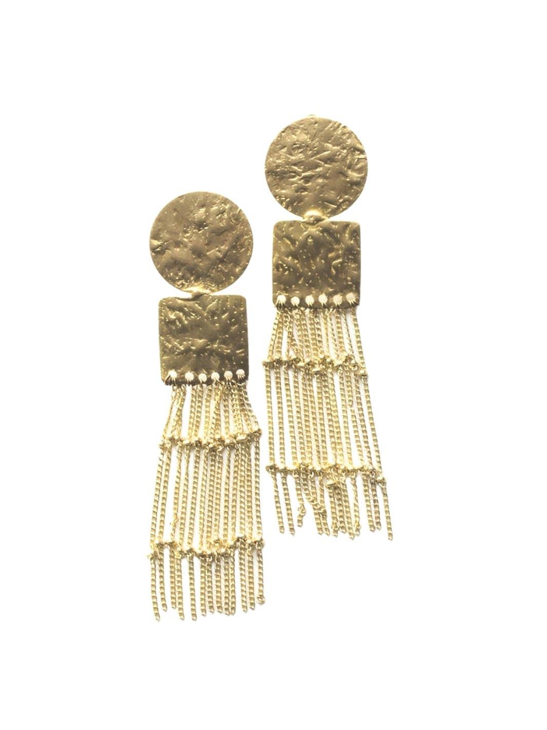 Queen Fringe Earrings - Ethical Trade Co