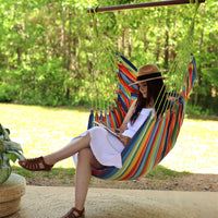 Colorful Rainbow Hammock Chair Swing | RAINBOW