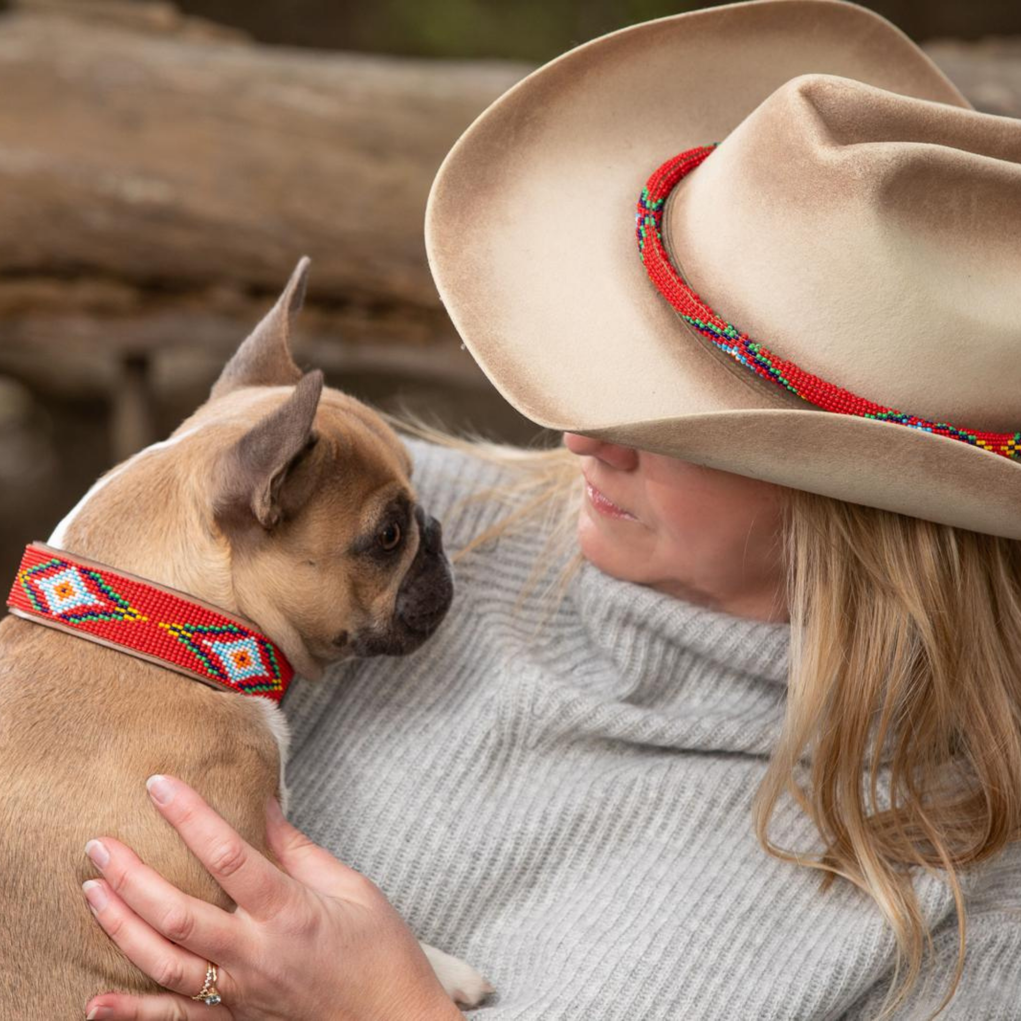 Red Vogue Sambboho Hatband