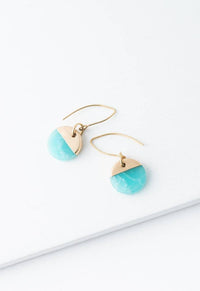 Refresh Earrings in Aqua - Ethical Trade Co