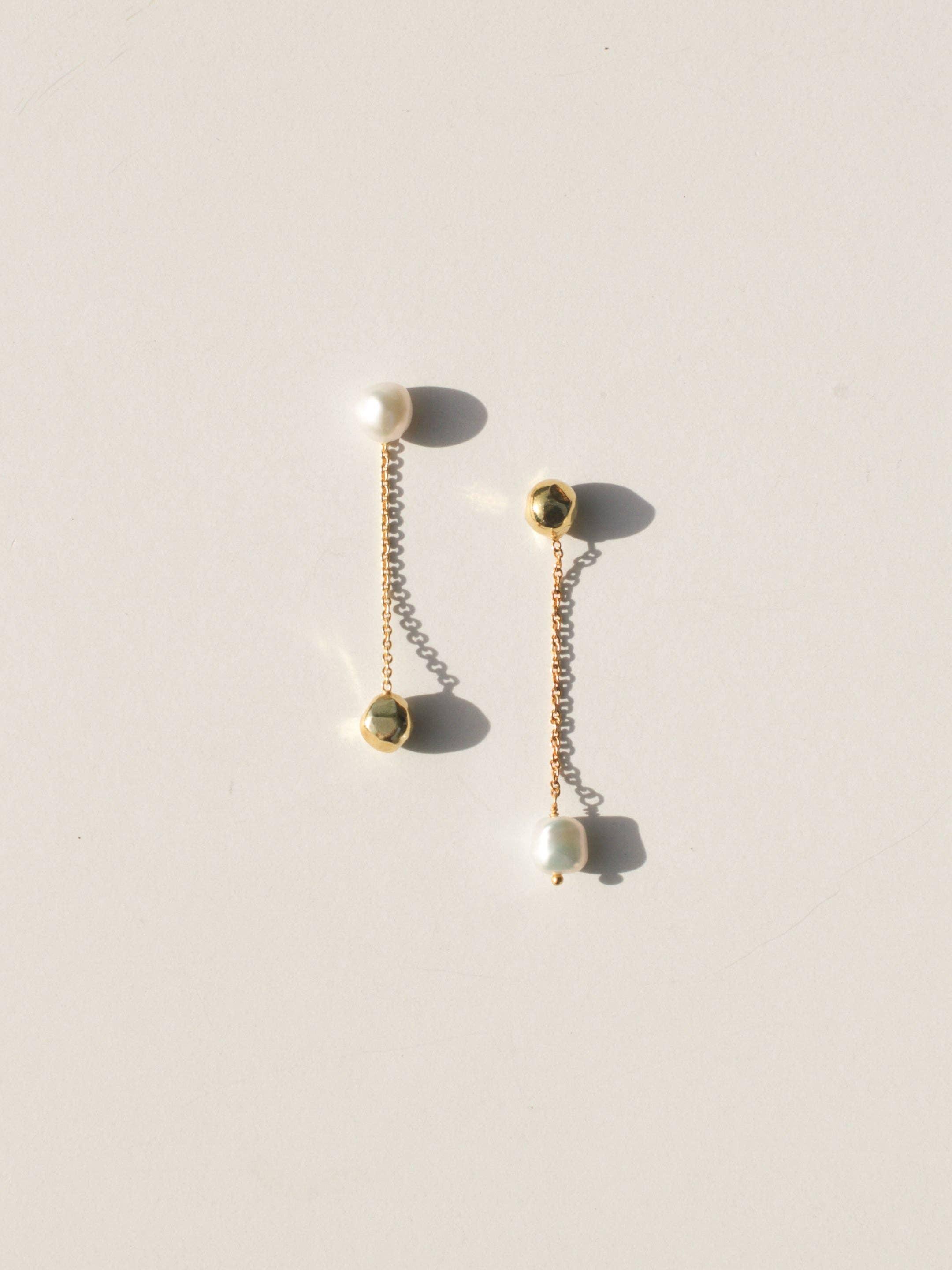 Reverse Pearl Earrings - Ethical Trade Co